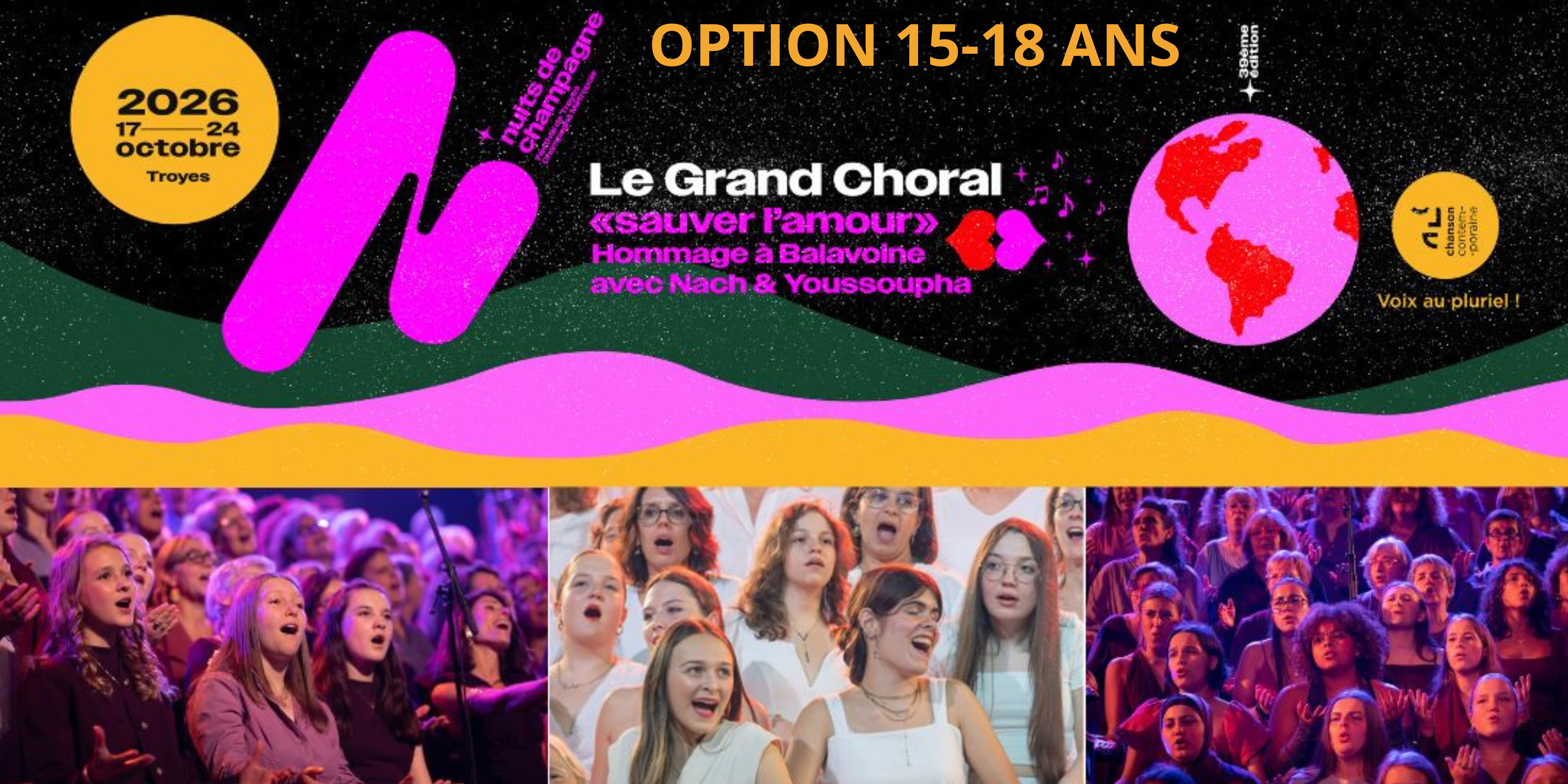 Option 15-18 ans du Grand choral