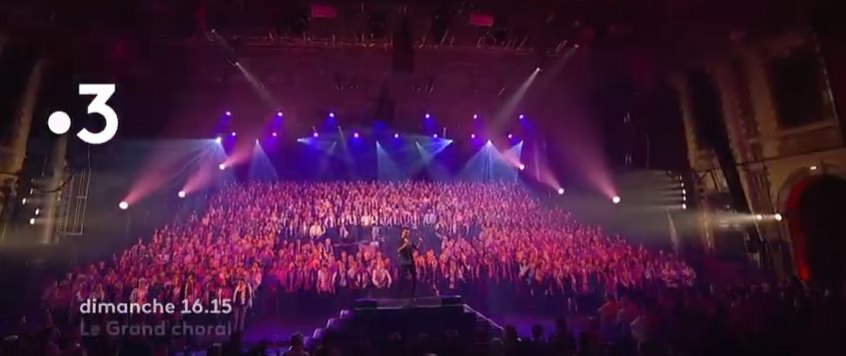 Accédez au replay du reportage exclusif sur le Grand choral des Nuits de champagne de France 3 !