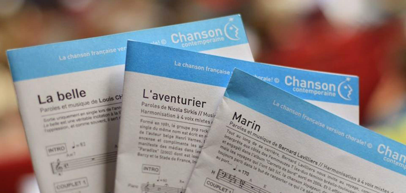 Plusieurs commentaires techniques du Label Chanson Contemporaine