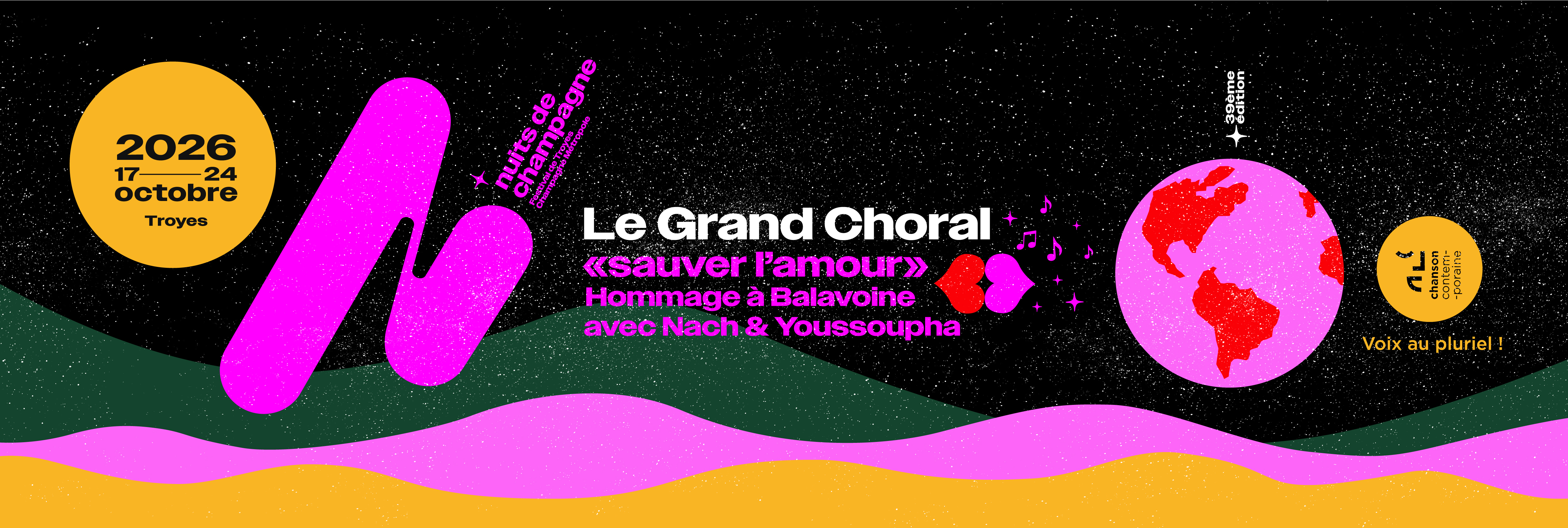 Le grand choral "Sauvez l'amour"