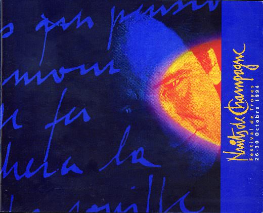 Affiche des Nuits de Champagne 1994