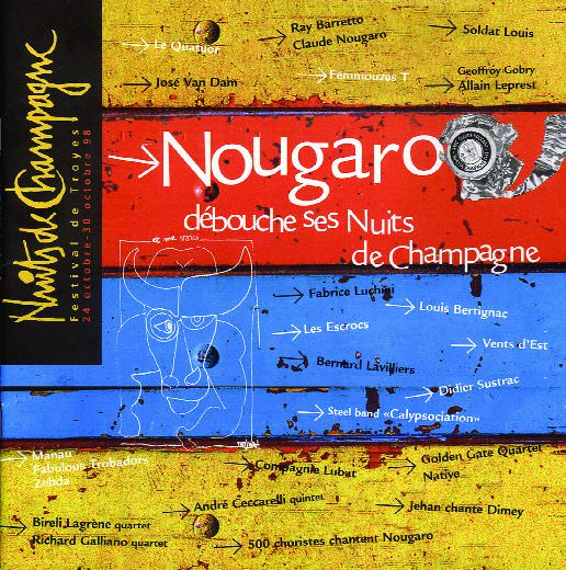 Affiche des Nuits de Champagne 1998