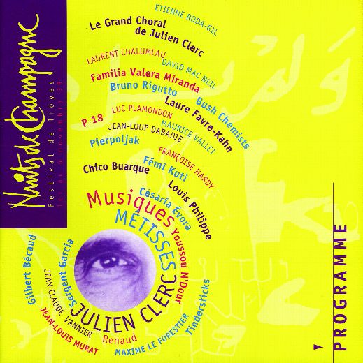 Affiche des Nuits de Champagne 1999