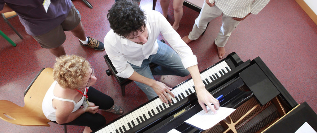 Un travail d’arrangement au piano