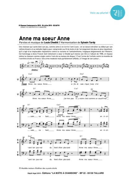 /partitions/Anne ma soeur Anne (4vm)-(2010)