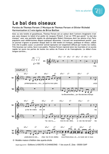 /partitions/Bal des oiseaux (le) (2ve)-(2024)