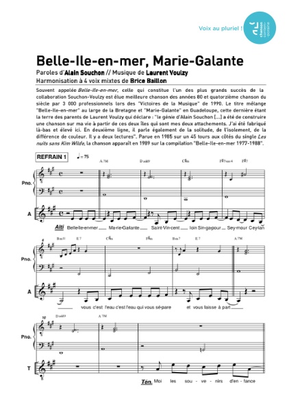 /partitions/Belle-île-en-mer Marie Galante (4vm)-(2015)