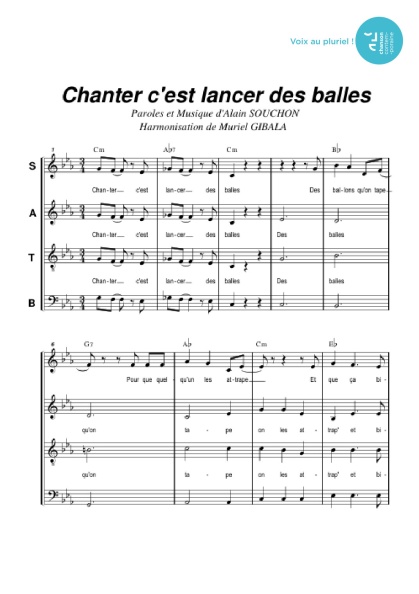 /partitions/Chanter c est lancer des balles (4vm)-(2000)
