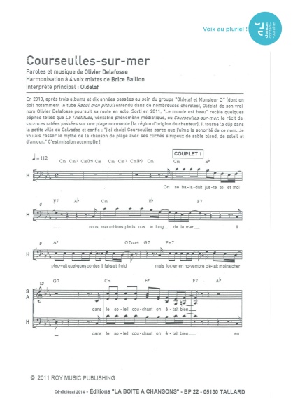 Courseulles-sur-mer — 4 voix mixtes