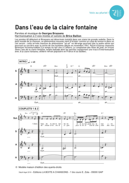 /partitions/Dans leau de la claire fontaine (3vm et sol)-(2021)