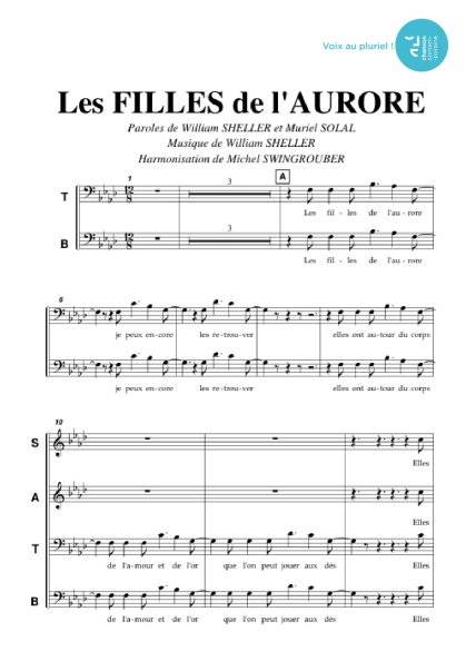 /partitions/Filles de l aurore (4vm)-1997