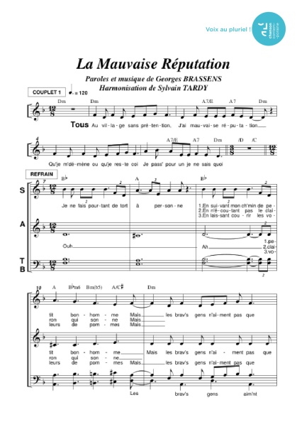 /partitions/Mauvaise réputation (la) (4vm)-(2001)