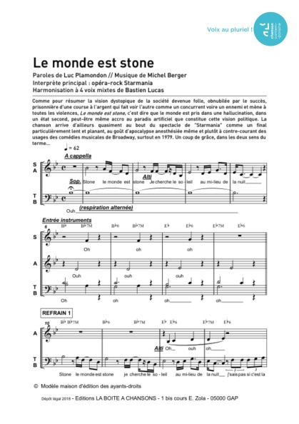 /partitions/Monde est stone (le) (4vm)-(2023)
