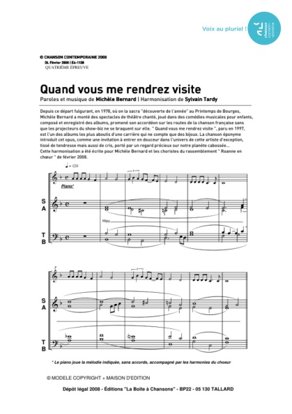 /partitions/Quand vous me rendrez visite (4vm+Sol.)-(2008)