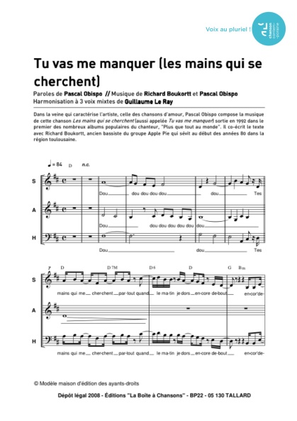 /partitions/Tu vas me manquer (3vm)-(2016)
