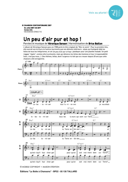 /partitions/Un peu d air pur et hop (3vm)-(2007)